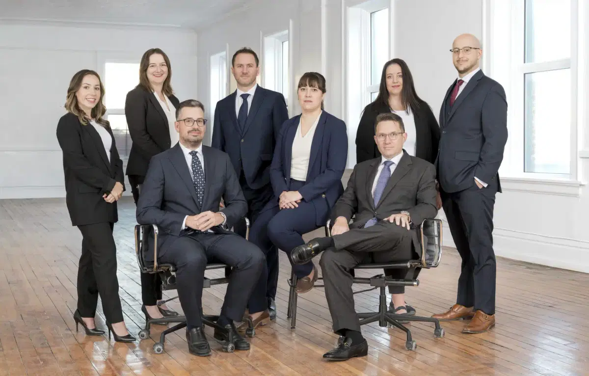 Legal team reviewing digital transaction maps